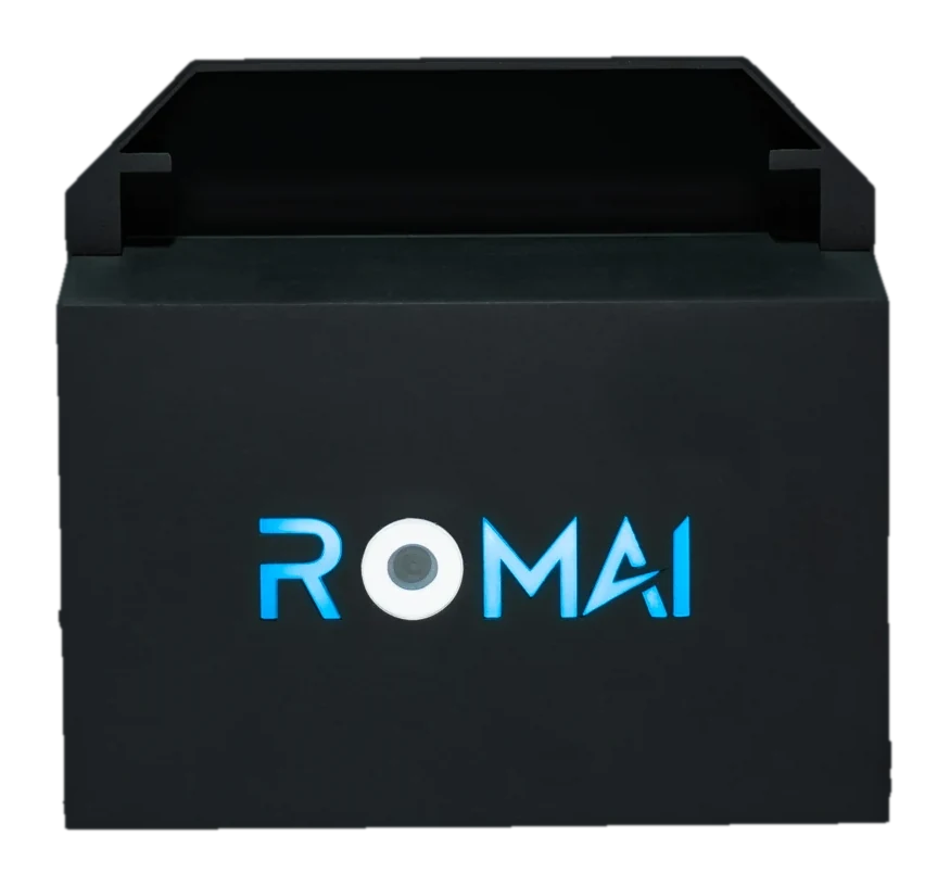 ROMAI MX1000, vista frontal